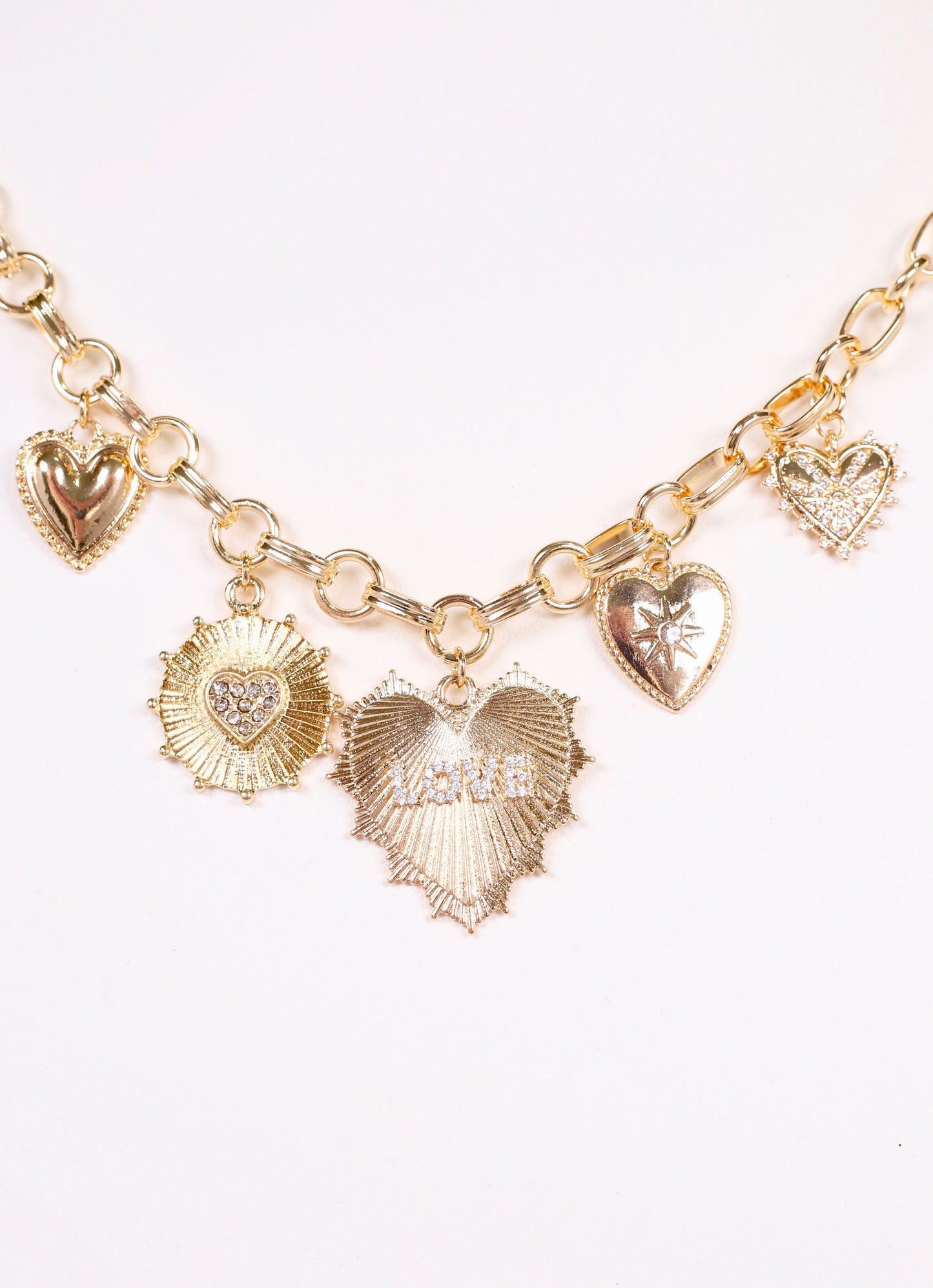 Hardwick Charm Necklace GOLD