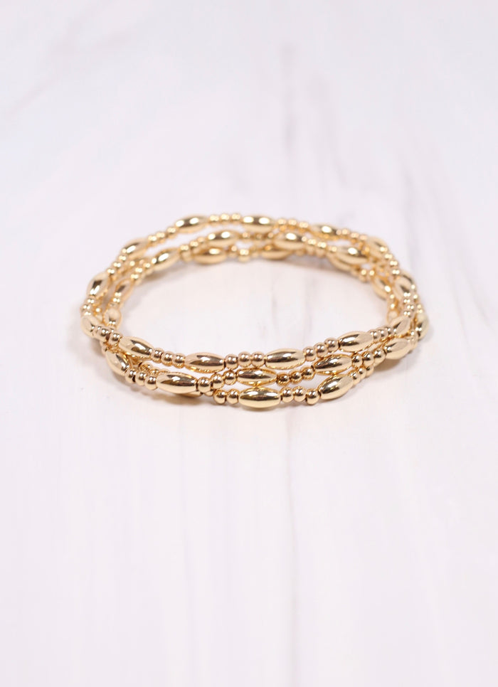 Tolbery Bracelet Set GOLD