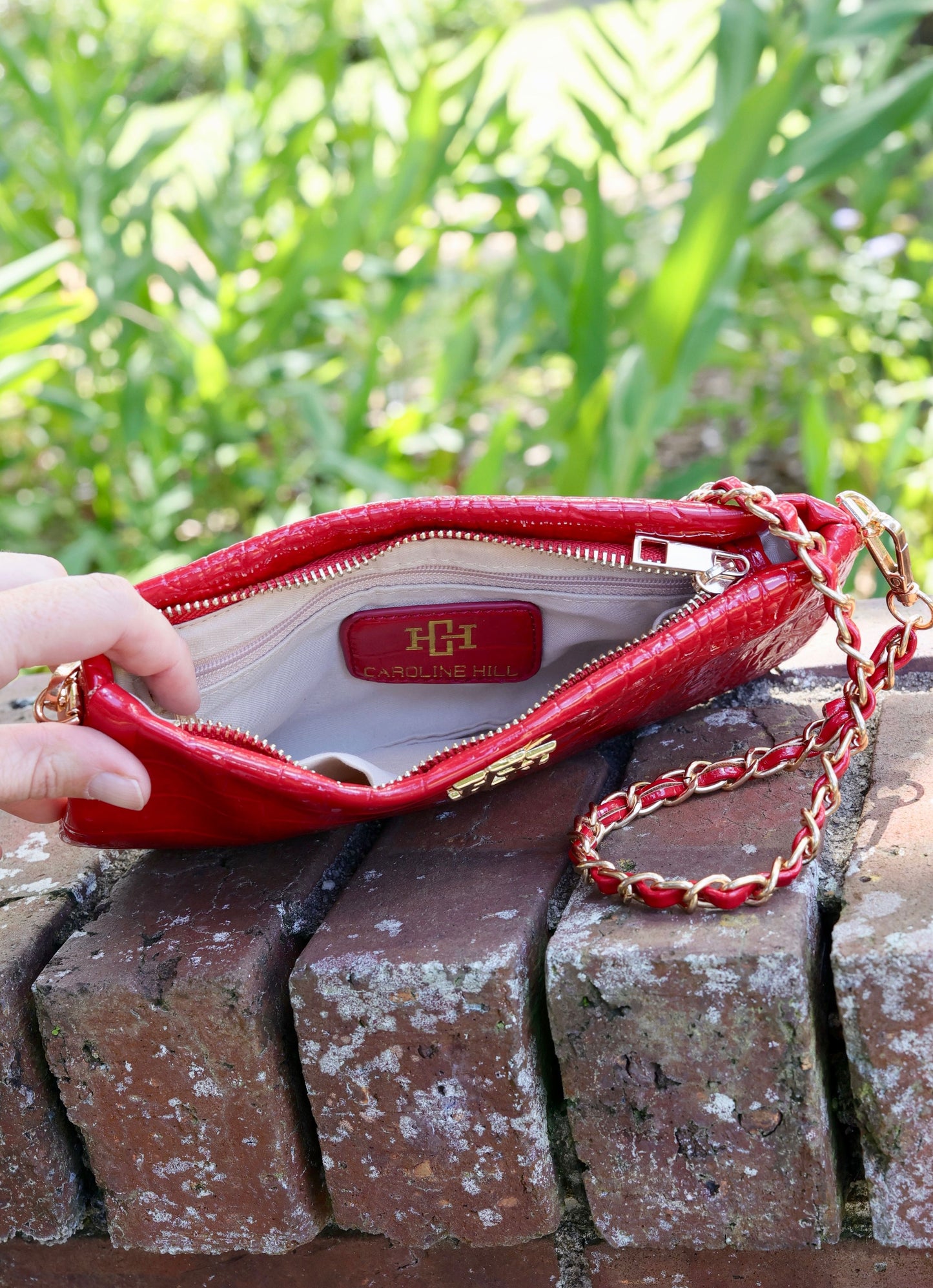 Livi Crossbody Red Patent