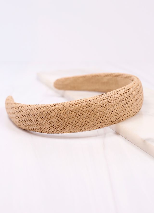 Laroche Woven Headband NATURAL