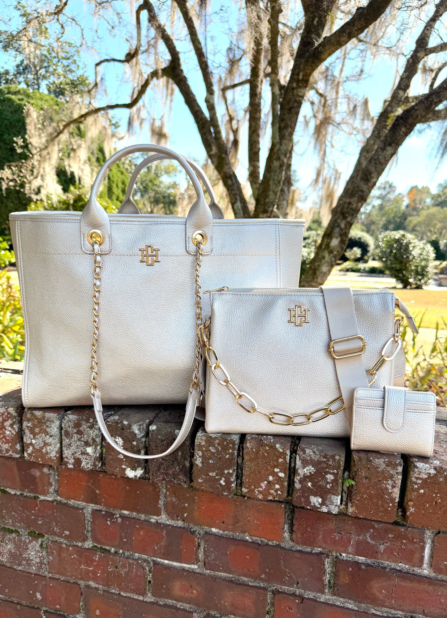 Pearl Pebbled Bag Bundle