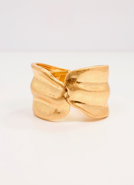 Lorelai Cuff Bracelet WORN GOLD