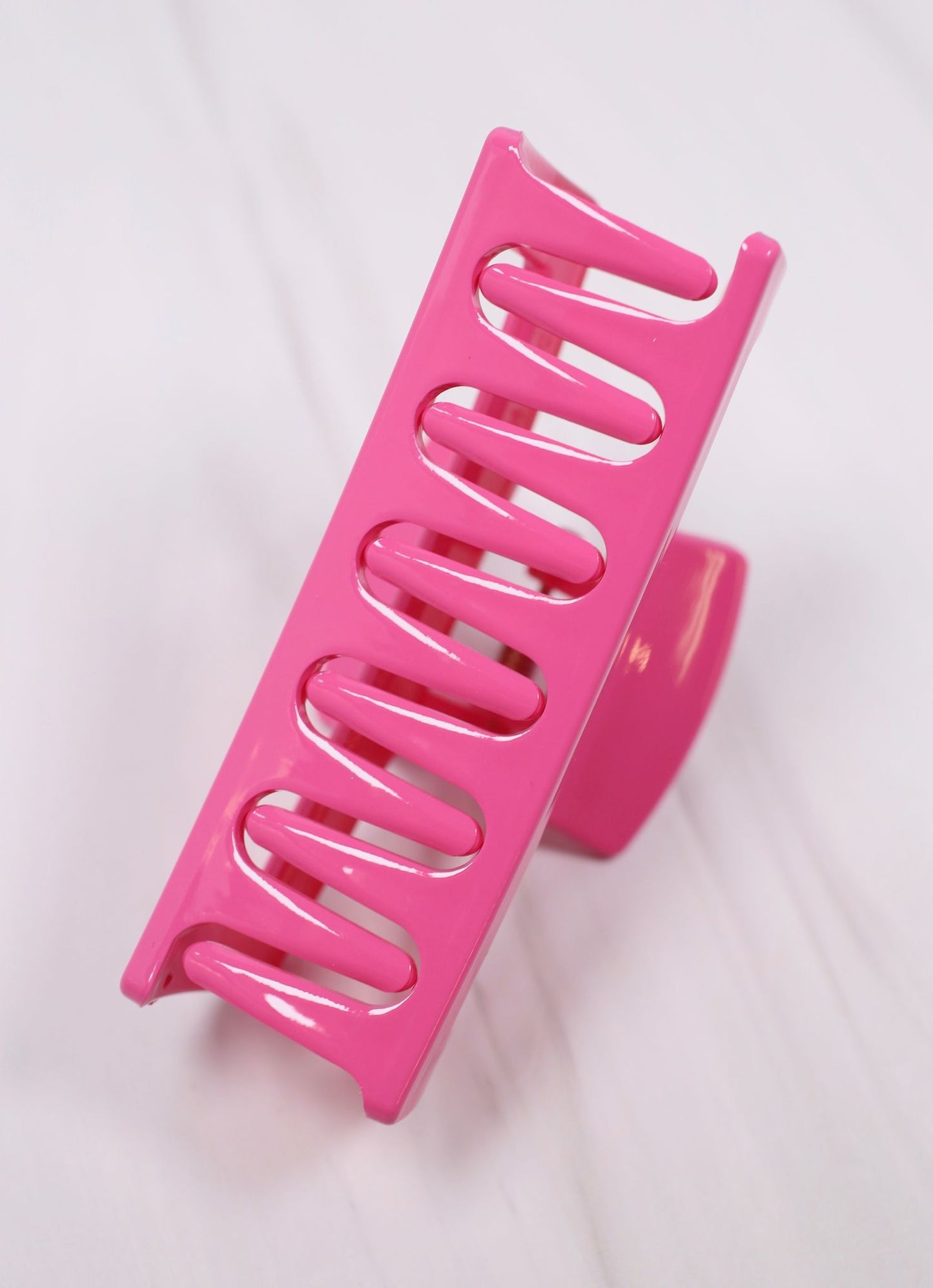 Hollybrooke Hair Clip HOT PINK