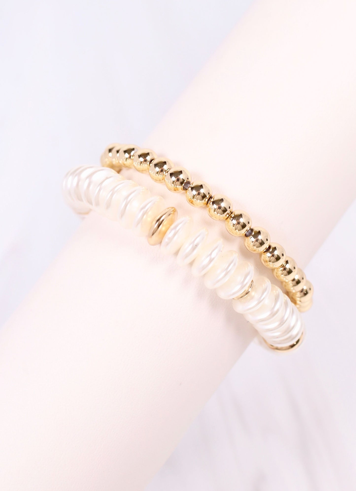 Tawni Pearl Bracelet Set GOLD