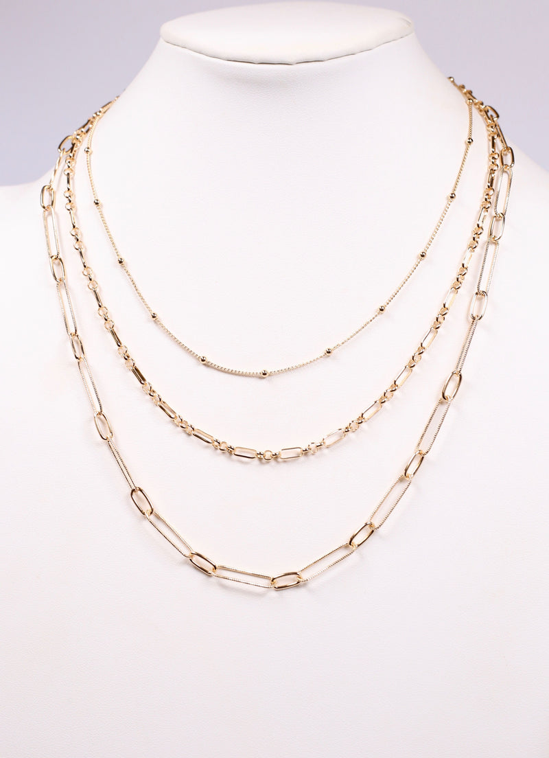 Harville Layered Necklace GOLD