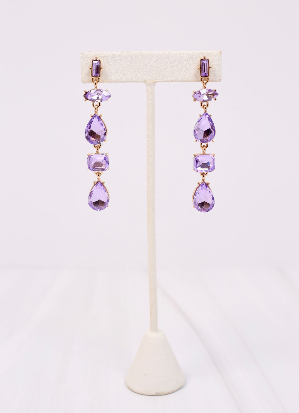 Timmins Stone Drop Earring LAVENDER