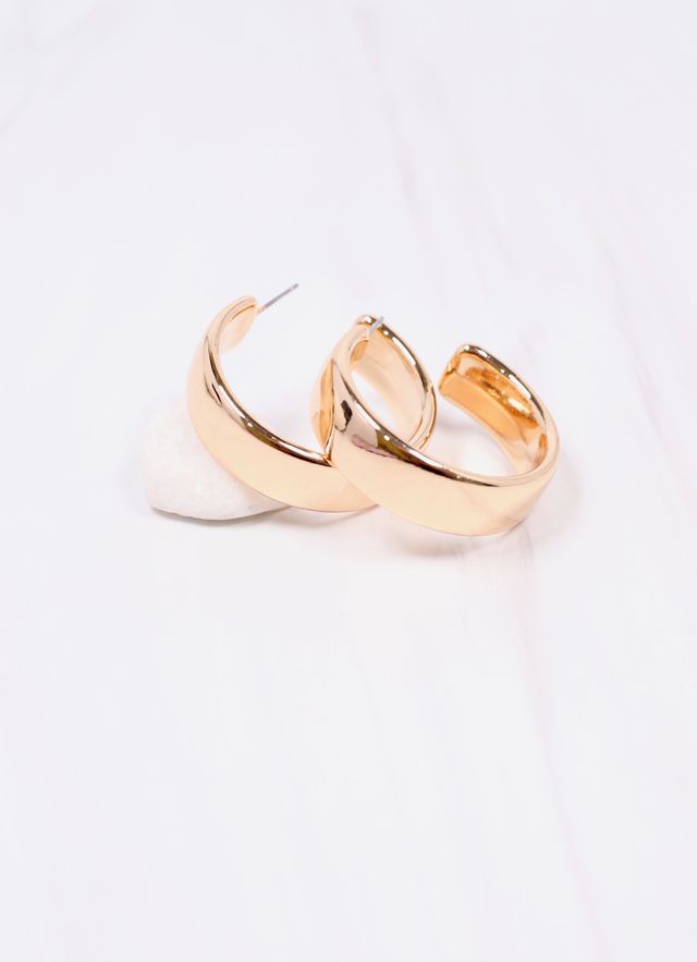 Keyser Hoop Earring GOLD