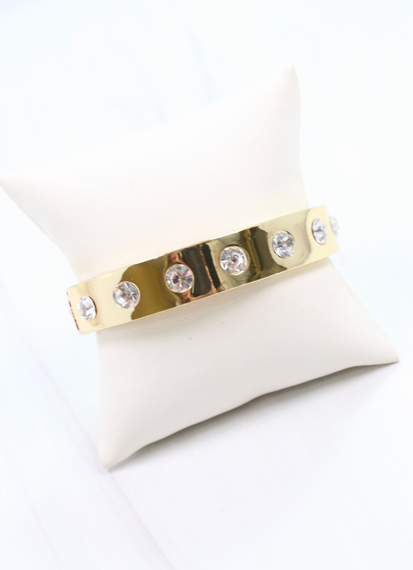 Hartman CZ Bangle Bracelet Gold