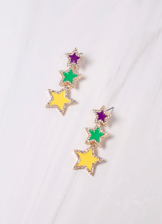 Chalmette Star Drop Earring Multi