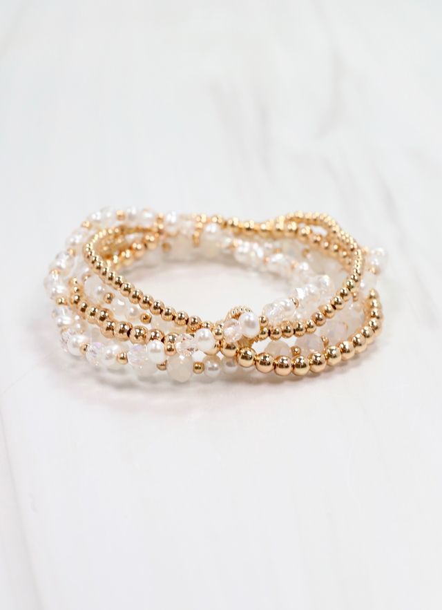 Azura Bracelet Set Gold