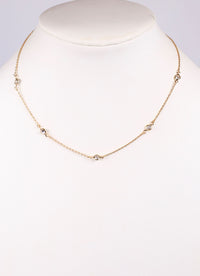 Erica CZ Necklace GOLD