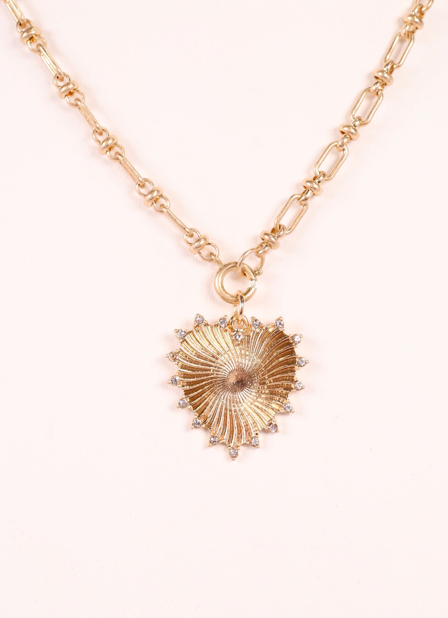 Landstrom Heart Necklace GOLD