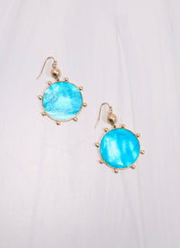McConnell Disc Drop Earring TURQUOISE