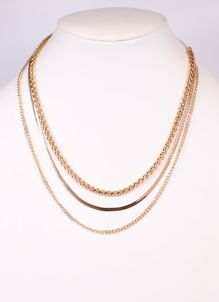 Valree Layered Necklace GOLD