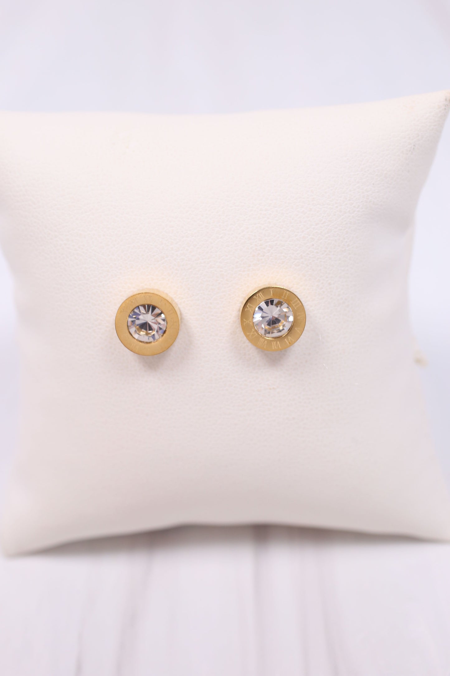 Iria CZ Stud Earring GOLD