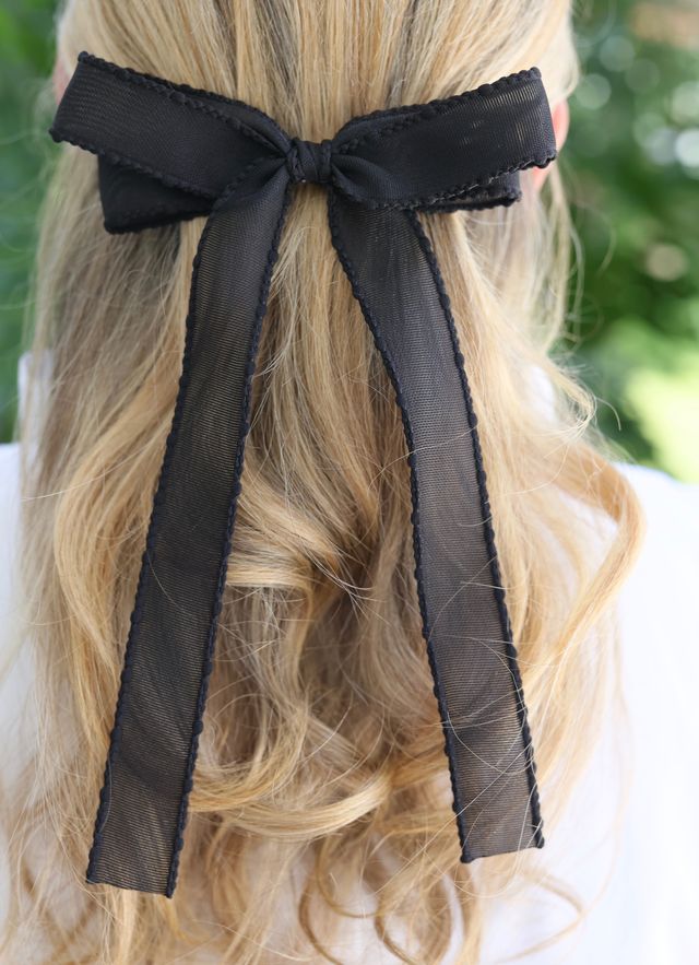 Dylan Hair Bow BLACK