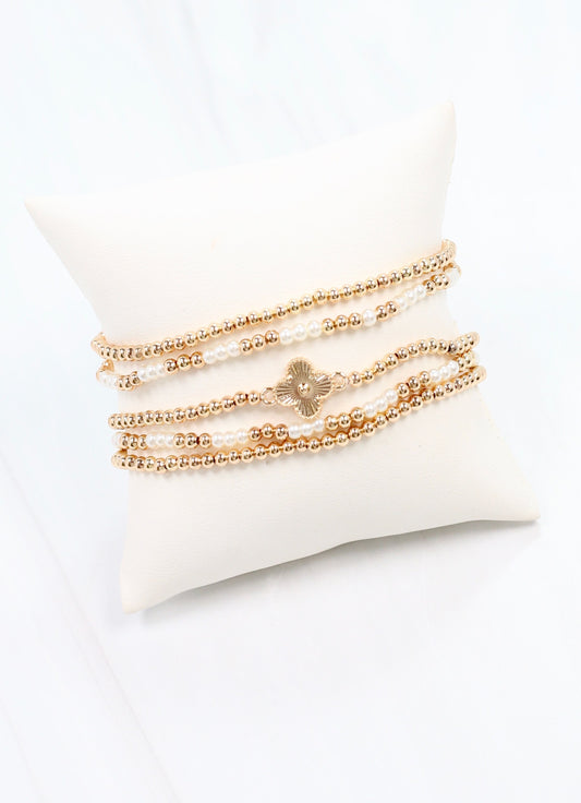 Perry Bracelet Set GOLD