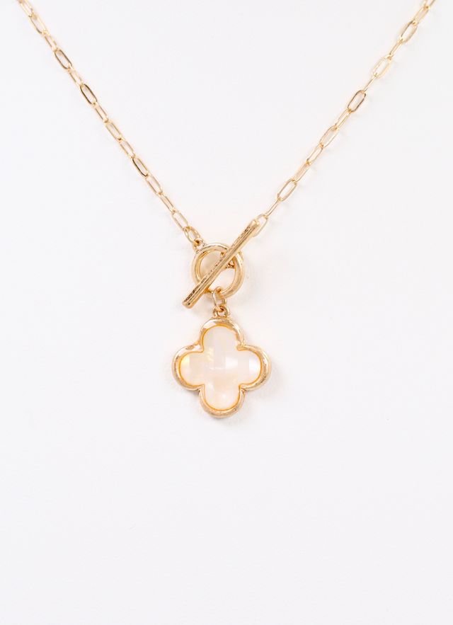 Jamal Clover Necklace GOLD