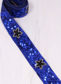 Soffey Sequin Star Strap ROYAL BLUE