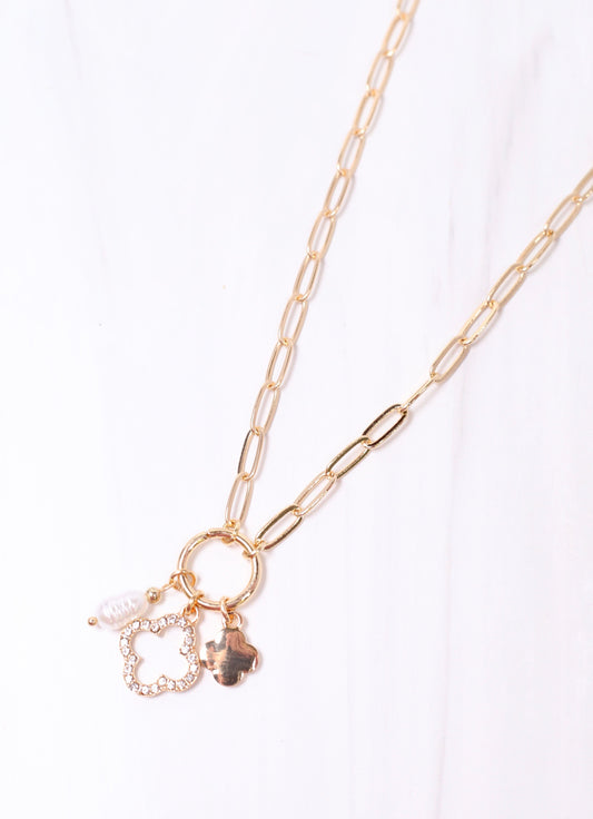 Dianne Charm Necklace GOLD