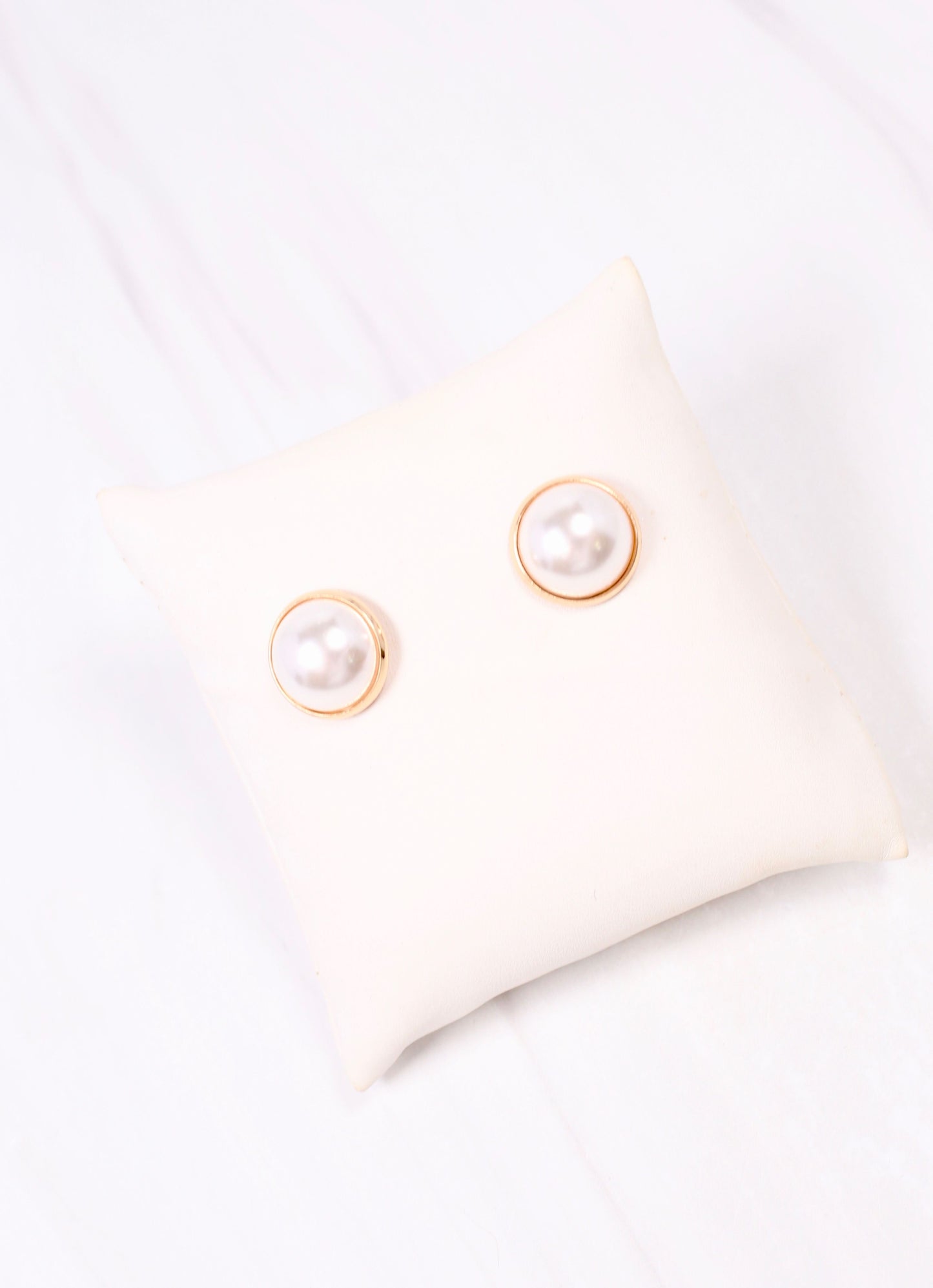 Amell Pearl Stud Earring GOLD