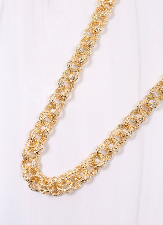 Ollie Link Necklace GOLD