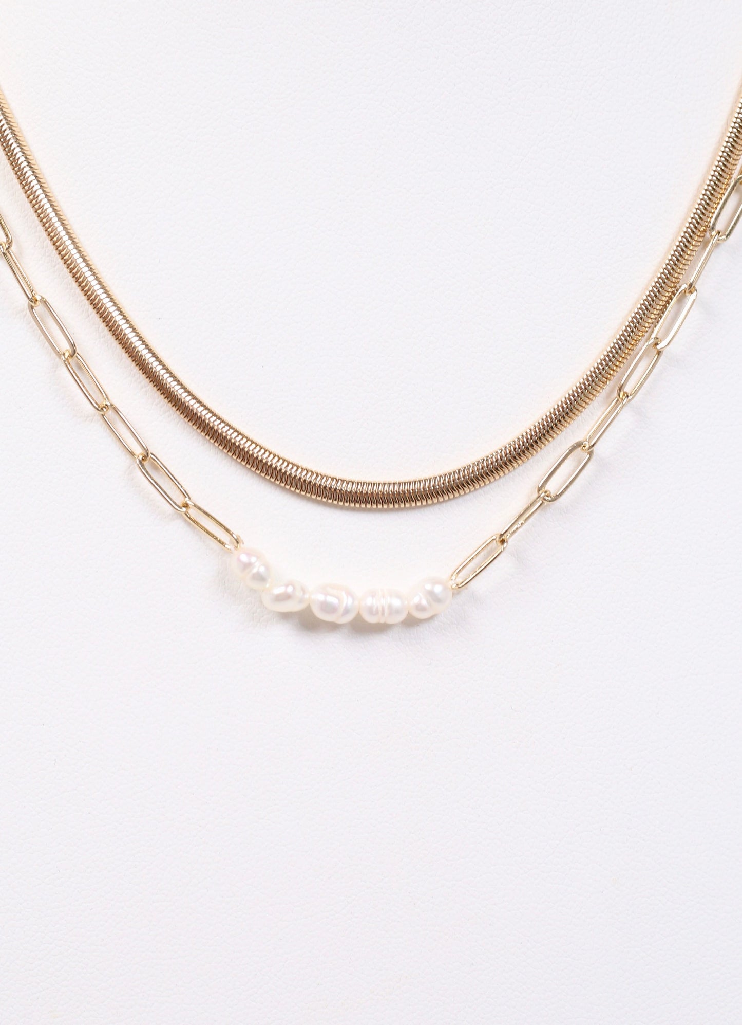 Raynard Layered Necklace GOLD