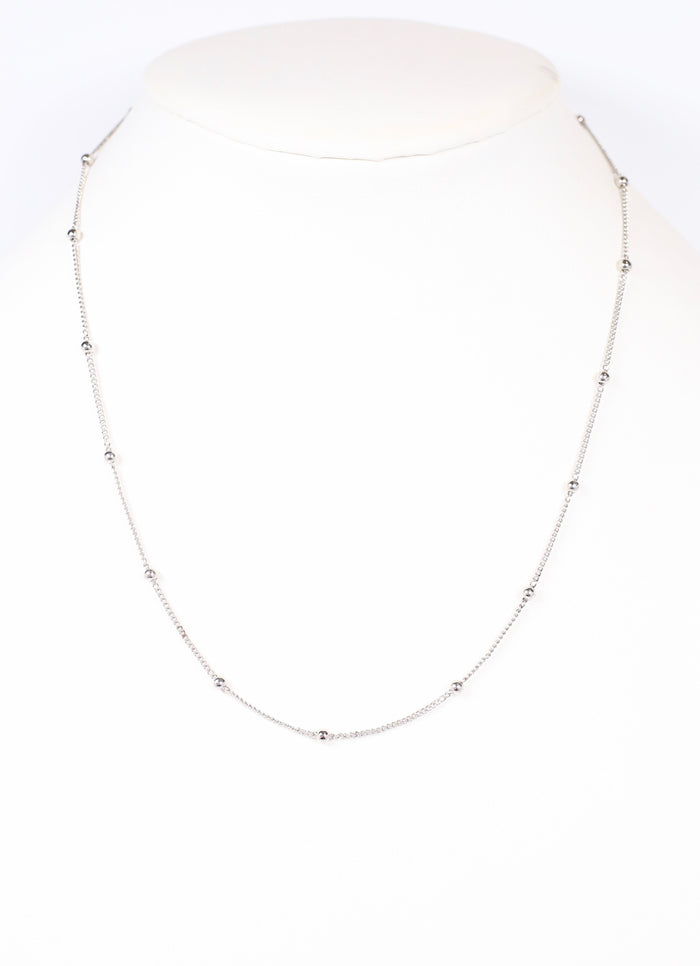 Bartow Dotted Necklace SILVER