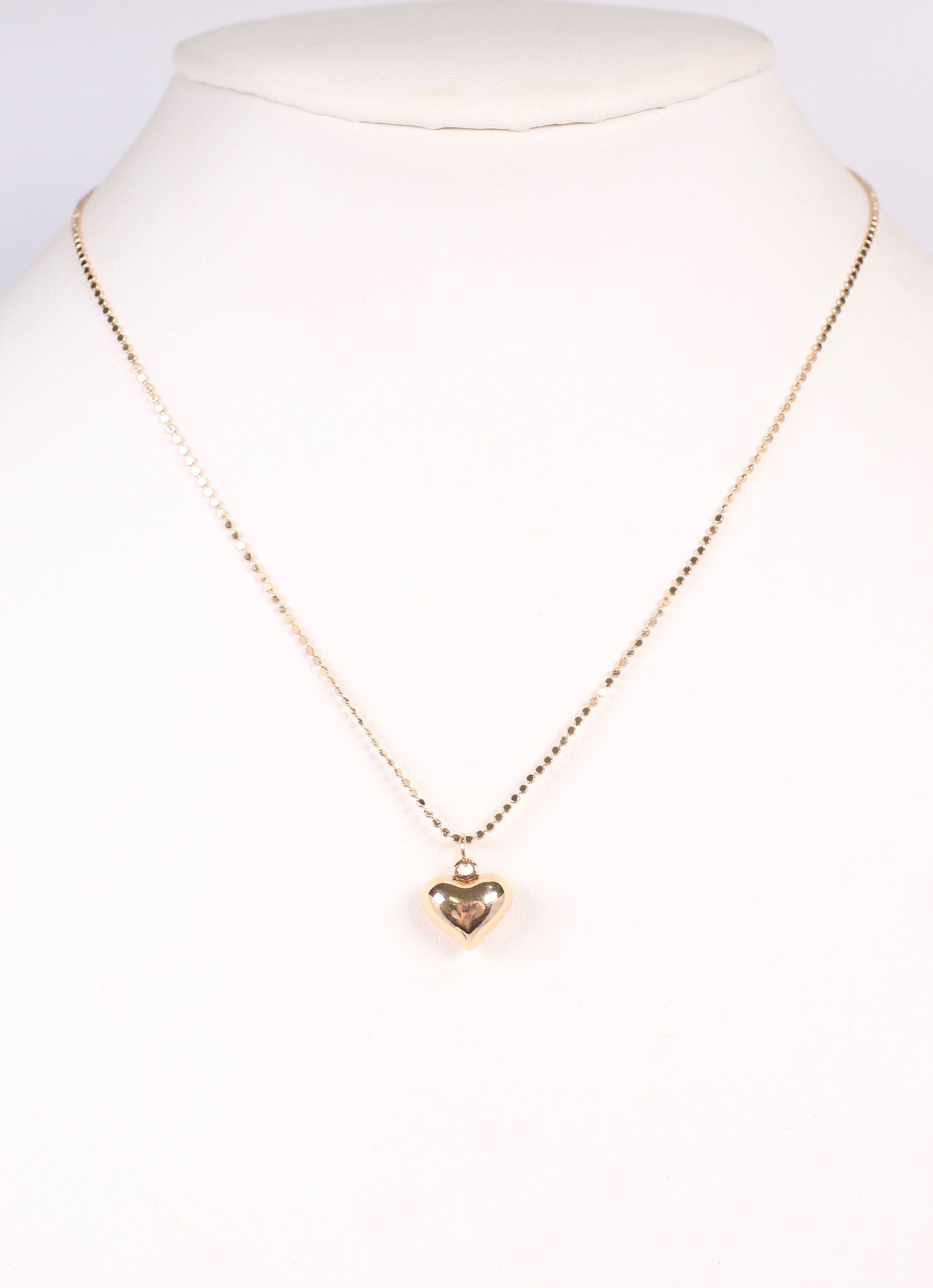 Cuthbert Heart Necklace GOLD