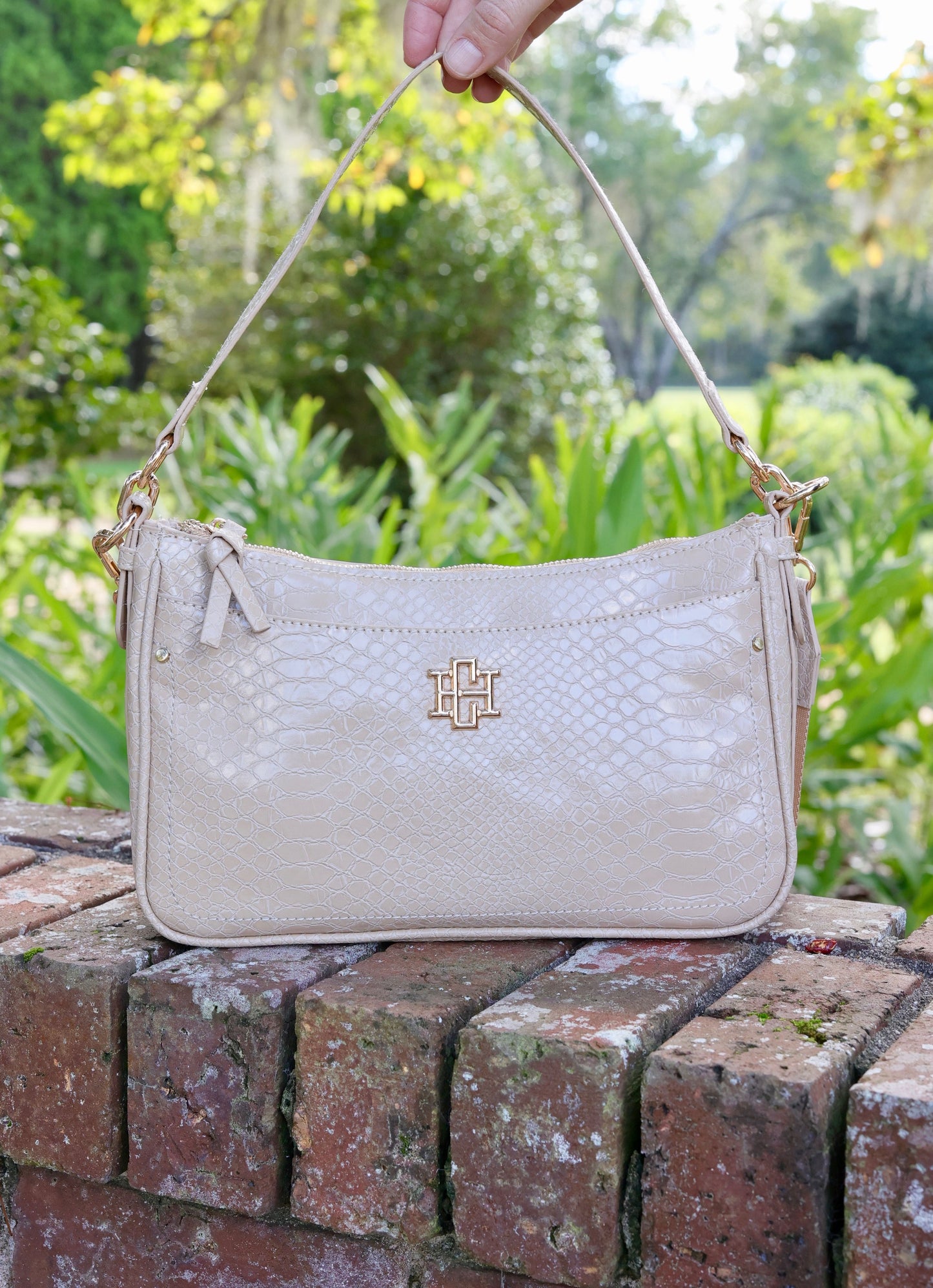 Paxton Crossbody with Pockets TAN ES