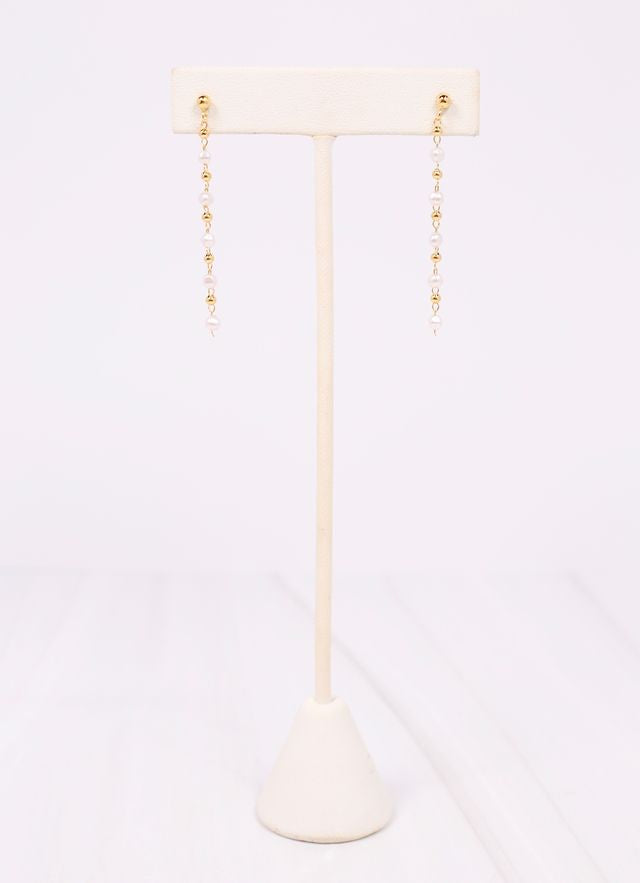 Berender Pearl Drop Earring GOLD