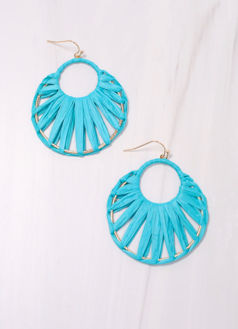 Brackley Wrapped Earring TURQUOISE