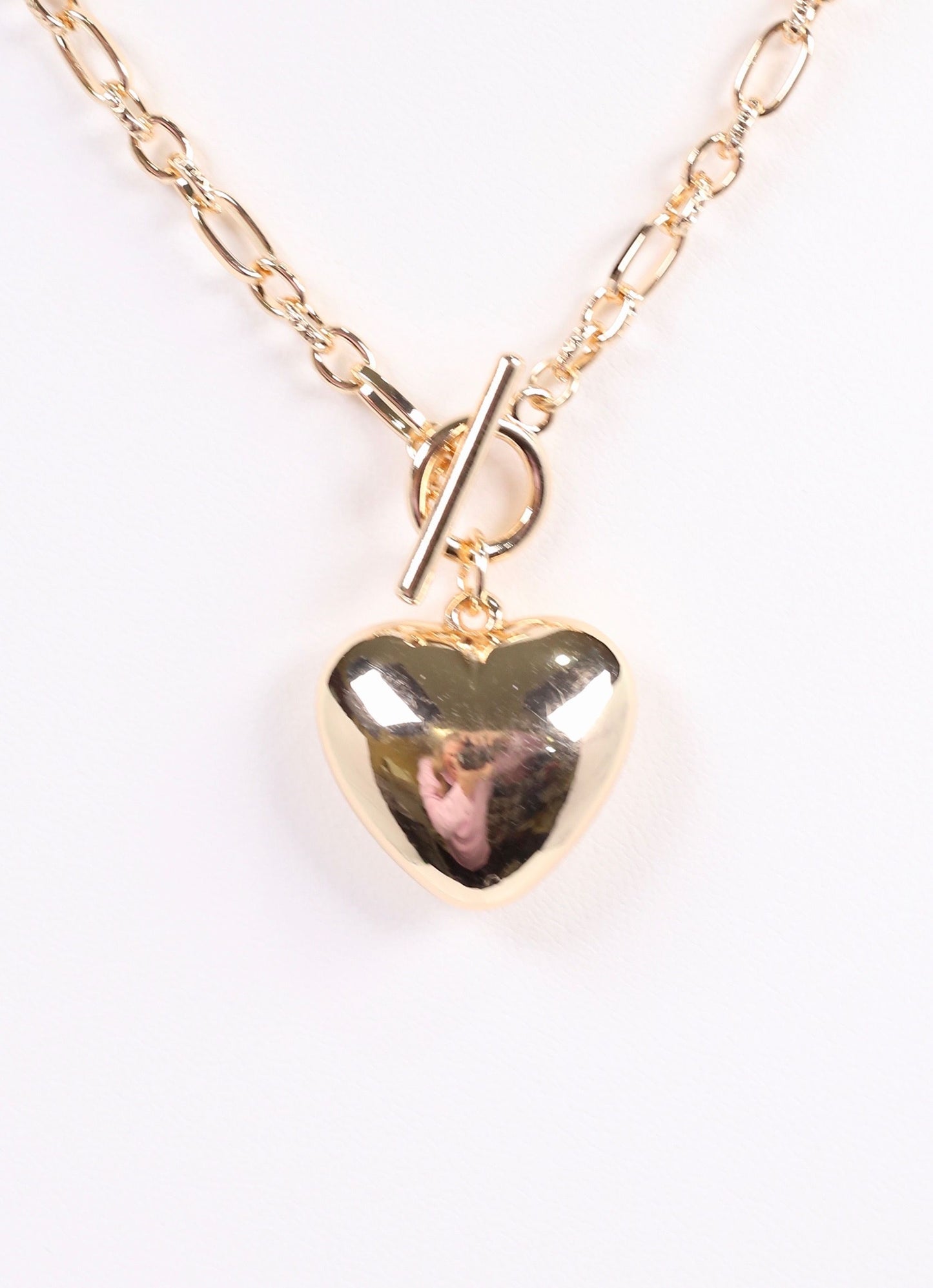 Courtney Heart Necklace GOLD