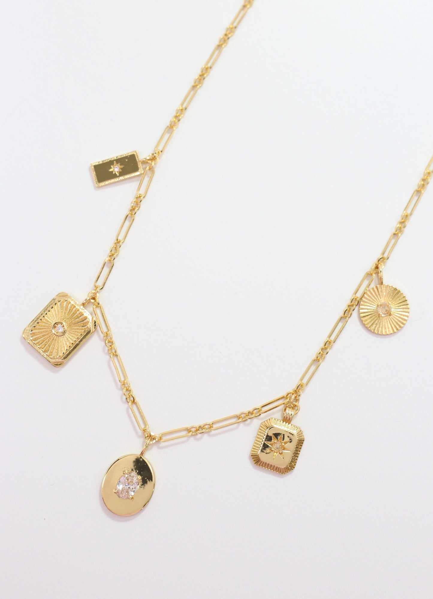 DeLizia Charm Necklace GOLD