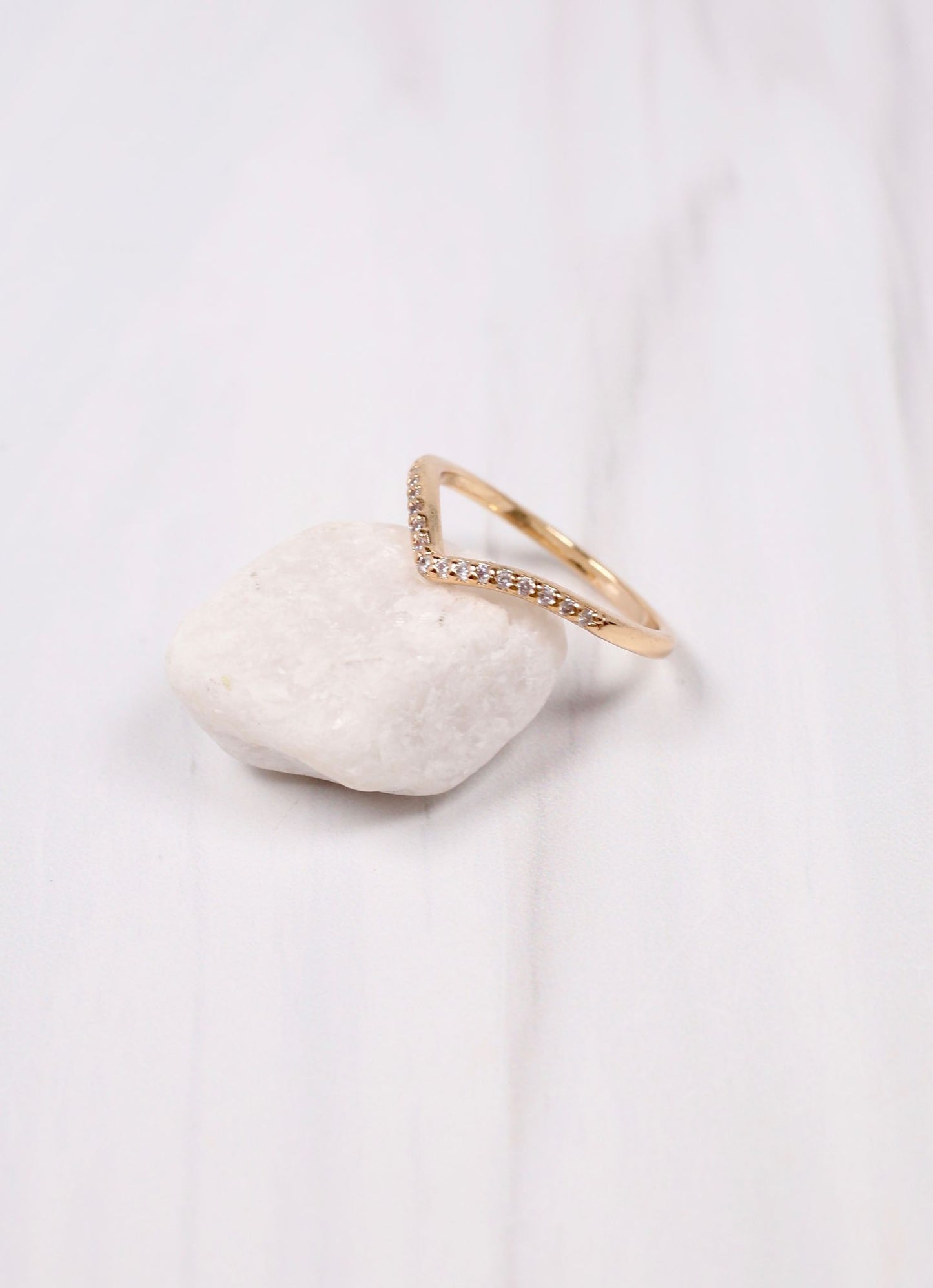 Rockland CZ Ring GOLD