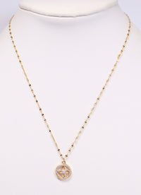 Fuller Necklace with Charm GOLD