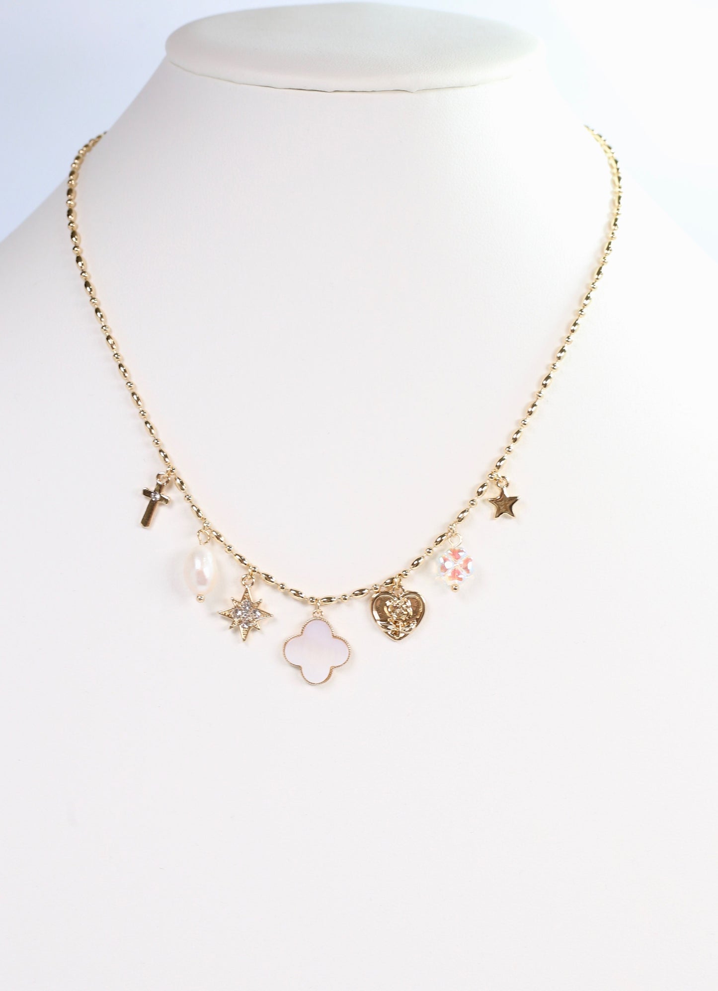 Geller Charm Necklace GOLD