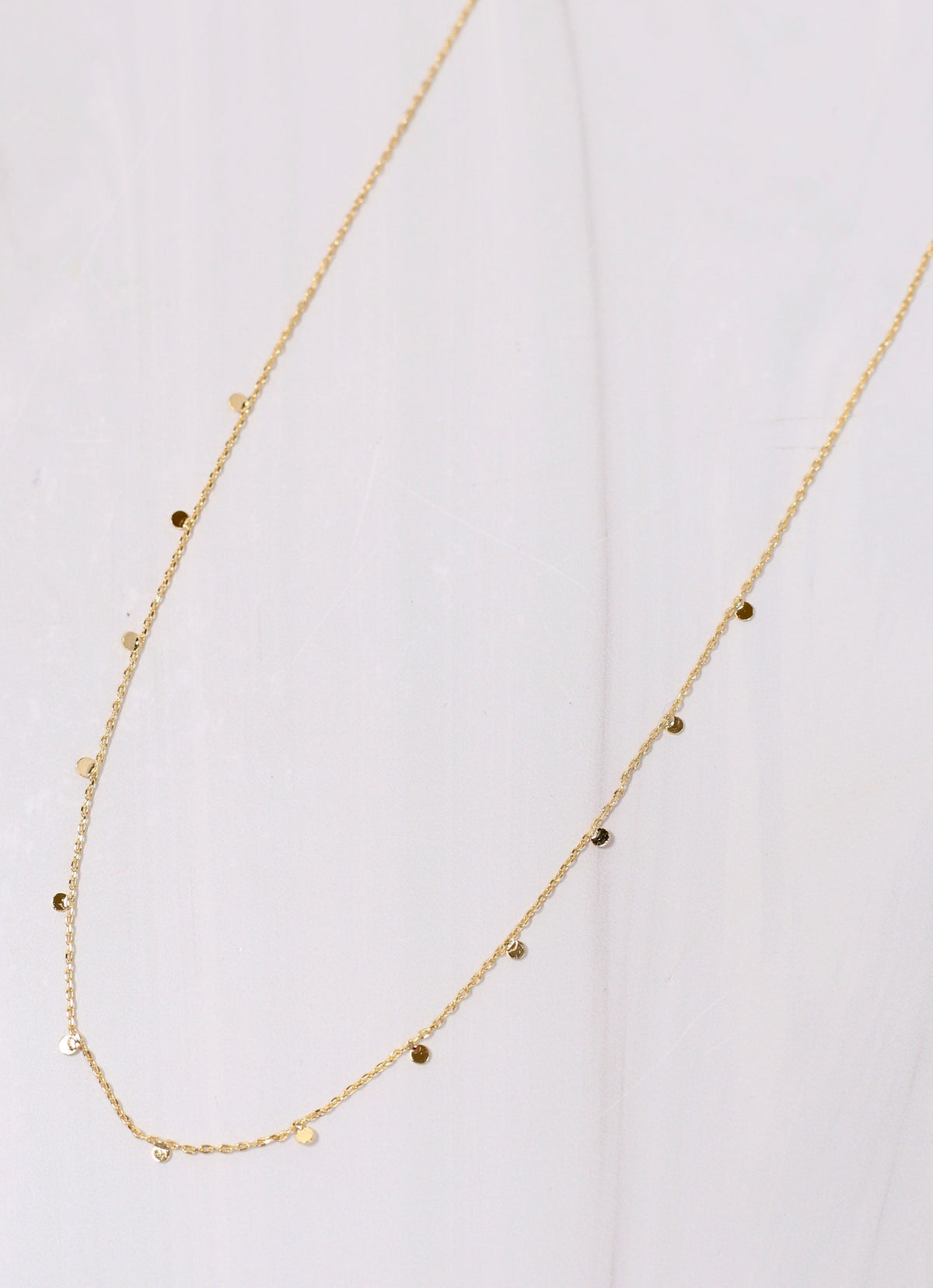 Lorraine Dotted Necklace GOLD