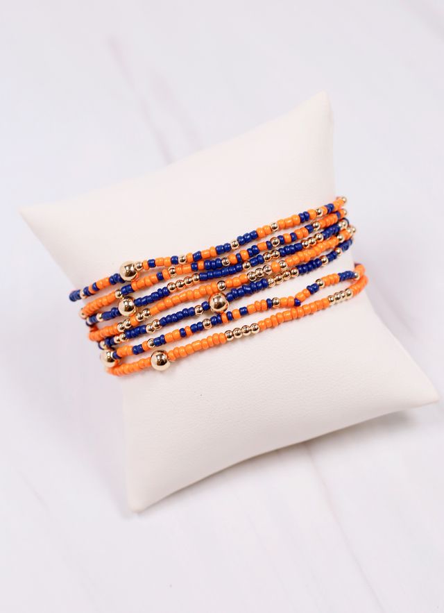 Karnes Bracelet Set ORANGE NAVY