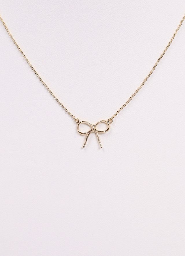 Jacobsen Bow Necklace GOLD