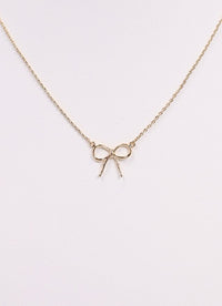 Jacobsen Bow Necklace GOLD