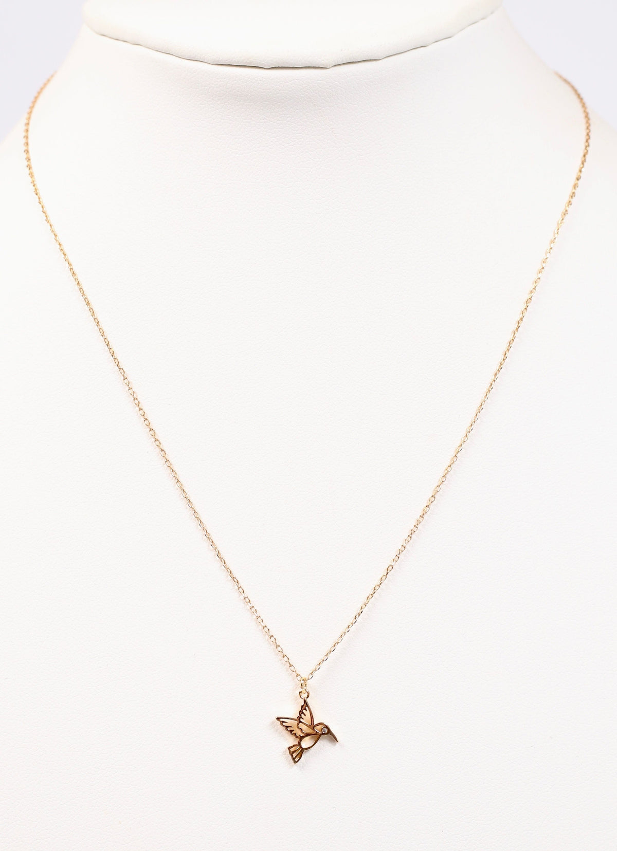 Hummingbird Necklace GOLD