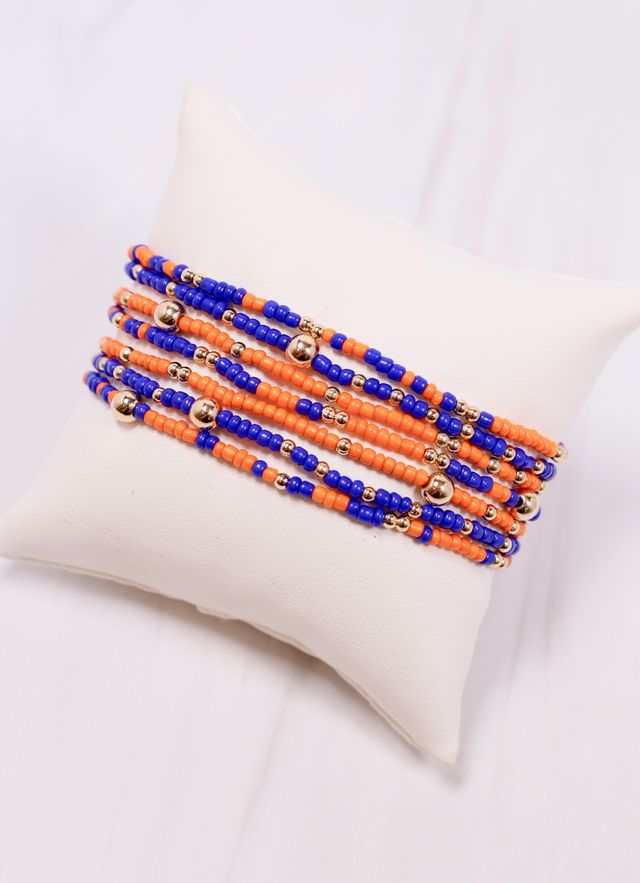 Karnes Bracelet Set BLUE ORANGE