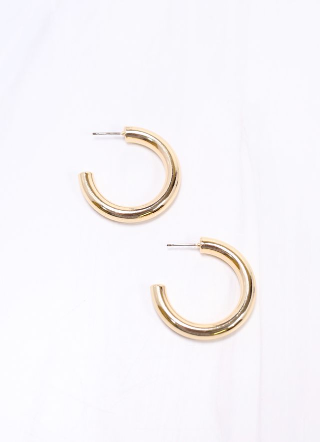 Staunton Hoop Earring GOLD