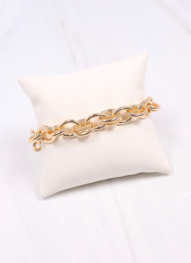 Edith Link Bracelet GOLD