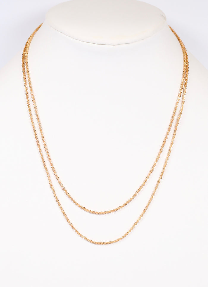 Albert Layered Necklace GOLD