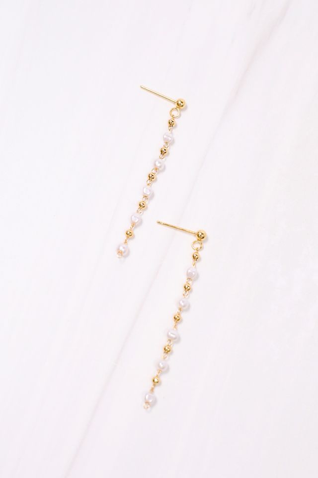 Berender Pearl Drop Earring GOLD