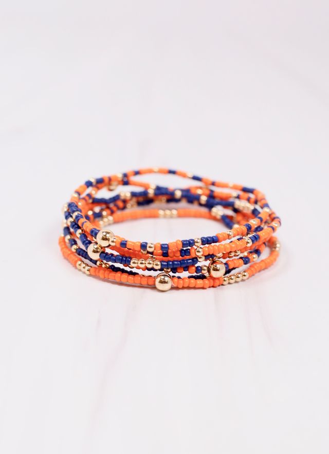 Karnes Bracelet Set ORANGE NAVY