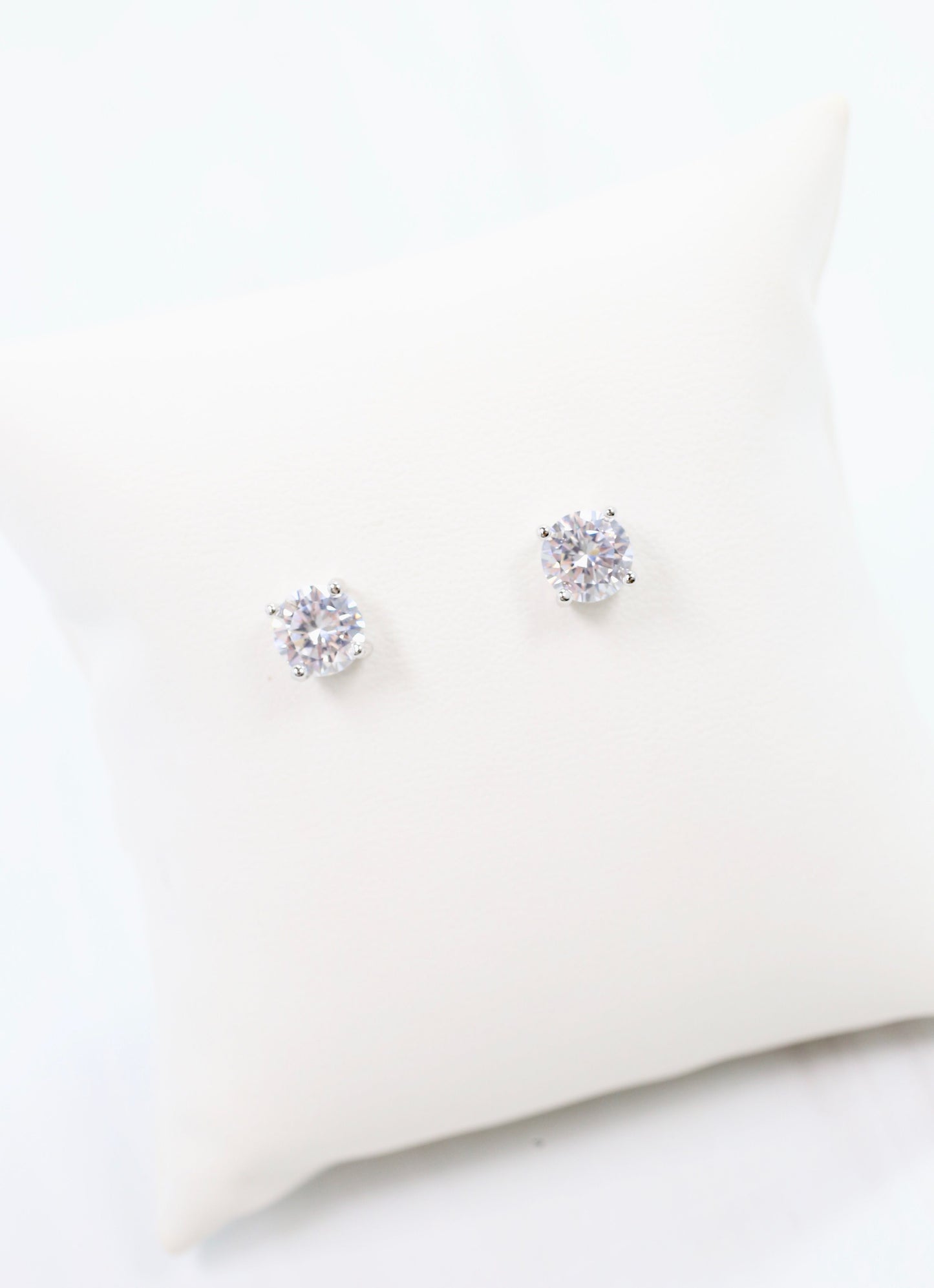 Merriman CZ Stud Earring SILVER