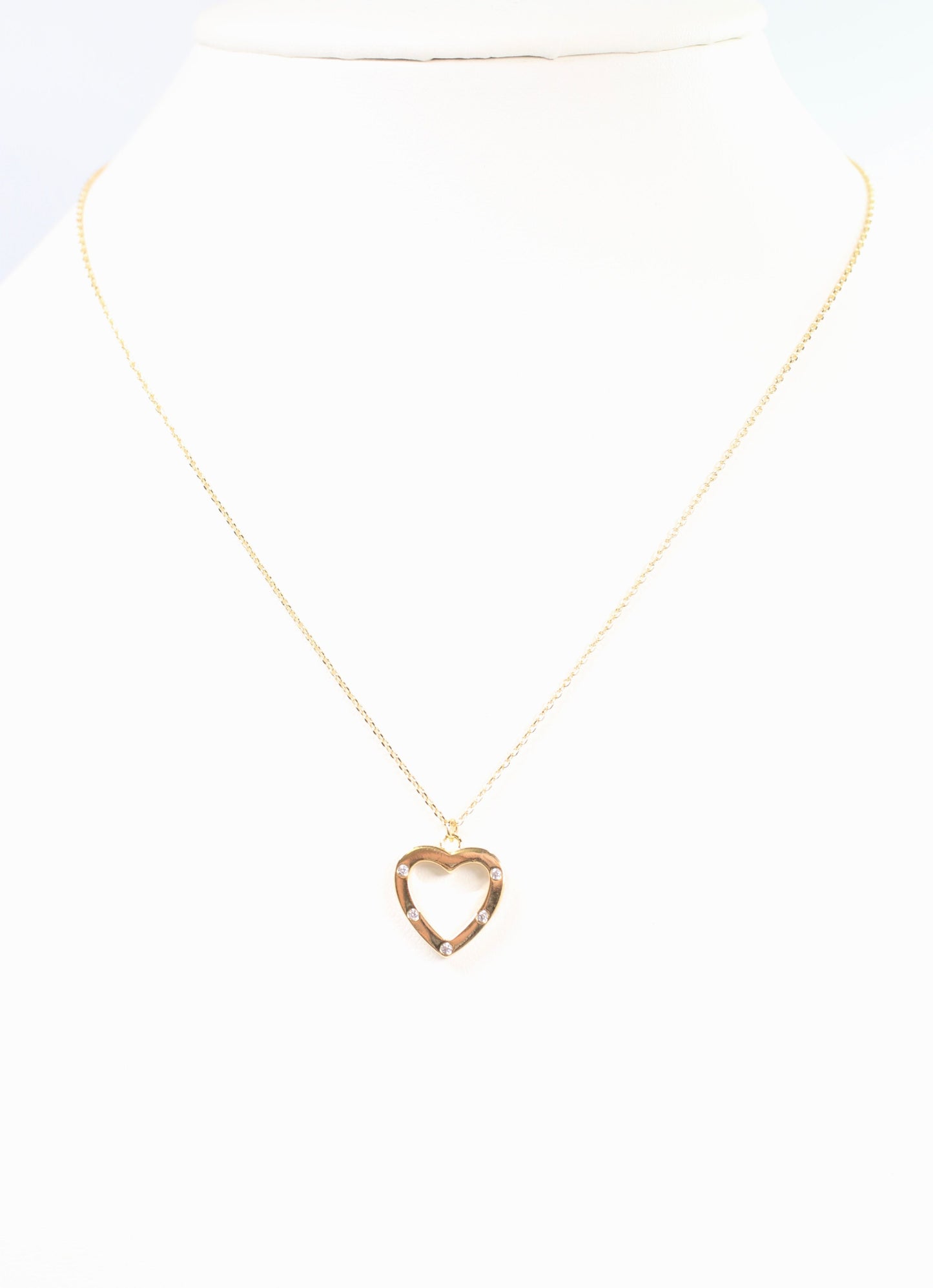 Dalmeny Heart Necklace Gold